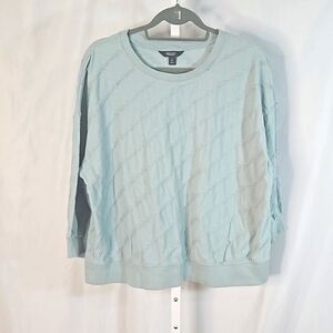 Vera Wang Seafoam Top Size XL